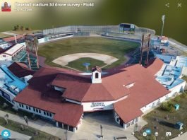 Baseball survey 3D drone india