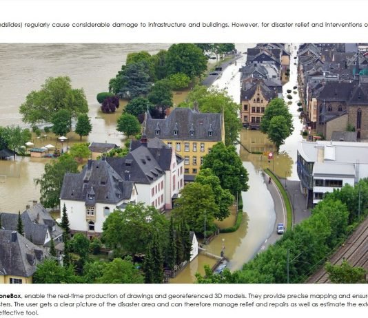 Professional drone surveying applications NaturalRisk Zones Drone India